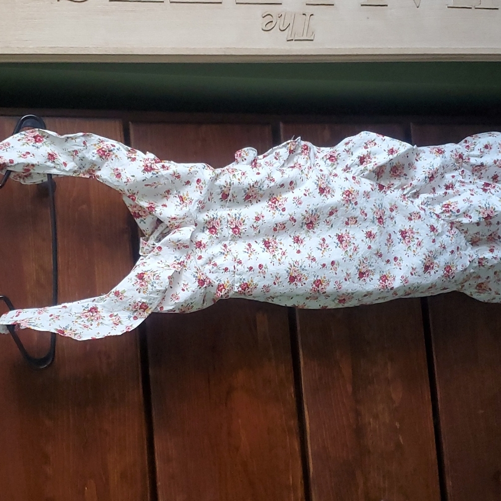 Hello Molly floral tie back west coast midi dress